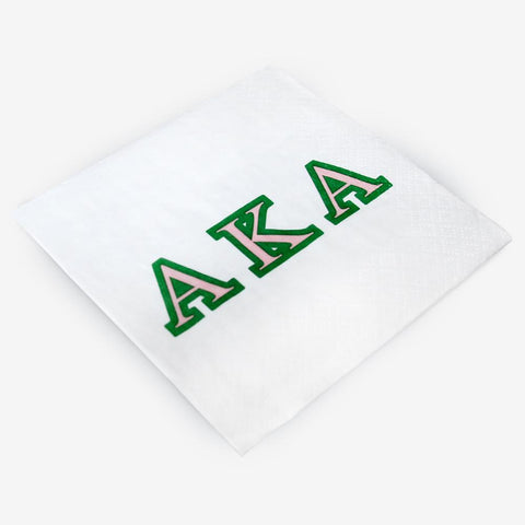 AKA - Alpha Kappa Alpha - Beverage Napkins (20ct)