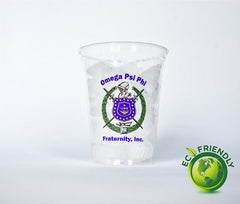 OPP - Omega Psi Phi - 16 oz Clear Plastic Cup (24ct)